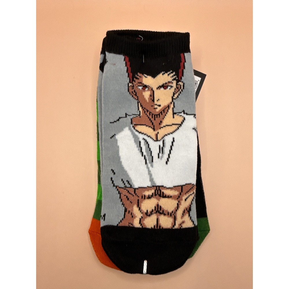 Hunter x Hunter Gon Anime 3 Pack of Socks Shoe Size 4-10 Anime Manga Merch - Picture 4 of 6